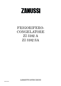 Manuale Zanussi ZI3102SA Frigorifero-congelatore