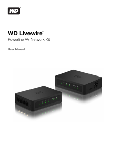 Handleiding Western Digital Livewire Powerline adapter