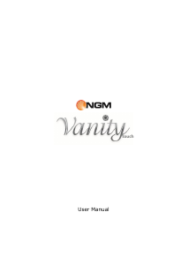 Handleiding NGM Vanity Touch Mobiele telefoon