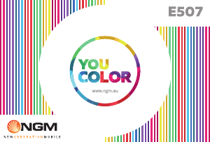 Manual NGM You Color E507 Mobile Phone