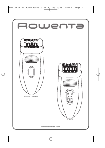 Mode d’emploi Rowenta EP8975 Epilateur