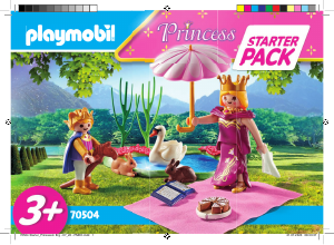 Manual de uso Playmobil set 70504 Fairy Tales Starter pack princesa set adicional