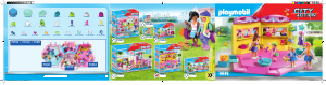 Manual Playmobil set 70592 City Life Loja de moda infantil