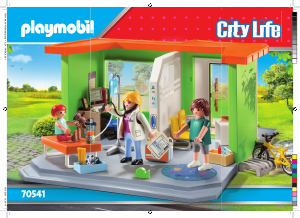 Manual Playmobil set 70541 City Life Doctors office