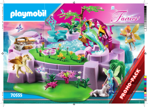 Bedienungsanleitung Playmobil set 70555 Fairy World Zaubersee im feenland