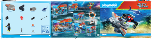 Bruksanvisning Playmobil set 70145 Rescue Sjönöd undervattensscooter i räddningsinsats