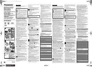 Manual de uso Panasonic HF-S12032E Objetivo
