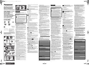 Manual de uso Panasonic HF-S12060E Objetivo