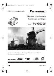 Mode d’emploi Panasonic PV-GS300 Caméscope