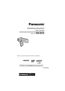 Manual Panasonic HX-DC2EG Camcorder