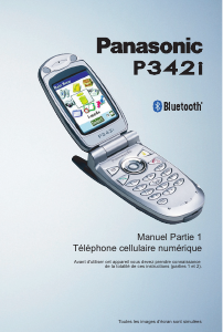 Mode d’emploi Panasonic P342i Téléphone portable