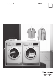 Bruksanvisning Husqvarna-Electrolux QW6273 Torktumlare