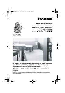 Mode d’emploi Panasonic KX-TCD320FR Téléphone sans fil