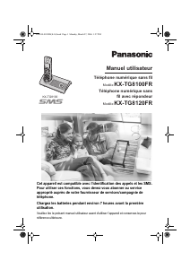 Mode d’emploi Panasonic KX-TG8120FR Téléphone sans fil