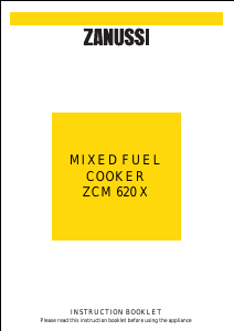 Bruksanvisning Zanussi ZCM620X Spis
