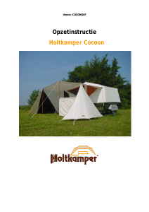 Handleiding Holtkamper Cocoon Vouwwagen