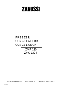 Manual Zanussi ZVF 130-1 Freezer