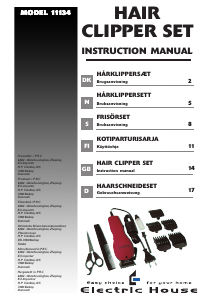 Manual Electric House 11134 Hair Clipper