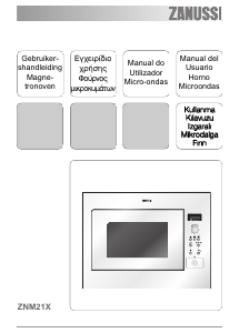 Manual de uso Zanussi ZNM21X Microondas