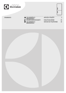 Manuál Electrolux EN3880AOX Lednice s mrazákem