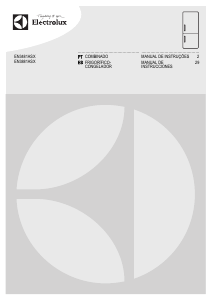 Manual de uso Electrolux EN3481ASX Frigorífico combinado