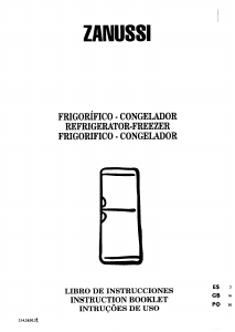 Manual Zanussi ZK361LR Fridge-Freezer