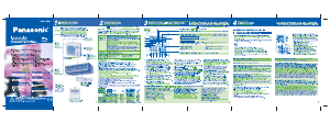 Manuale Panasonic CS-F18DD3E5 Condizionatore d’aria