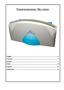 Manual Pavo Thermomaster Binding Machine