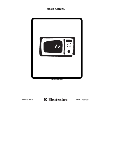 Instrukcja Electrolux EMM2015S Kuchenka mikrofalowa