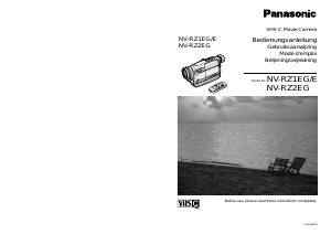 Brugsanvisning Panasonic NV-RZ1EG-G Videokamera