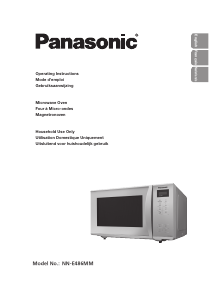 Mode d’emploi Panasonic NN-E486MM Micro-onde