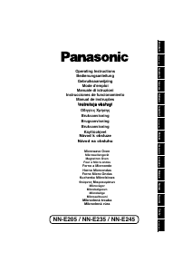 Käyttöohje Panasonic NN-E205CBEPG Mikroaaltouuni