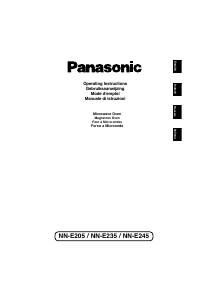 Manual Panasonic NN-E235MBWPG Microwave