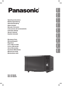 Mode d’emploi Panasonic NN-DF385MEPG Micro-onde