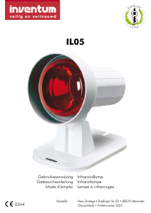 Bedienungsanleitung Inventum IL05 Infrarotlampe