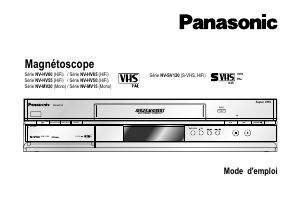 Mode d’emploi Panasonic NV-HV55EG Magnétoscope