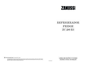 Manual de uso Zanussi ZC280R3 Refrigerador