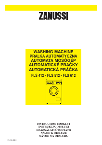 Manual Zanussi FLS 512 Washing Machine