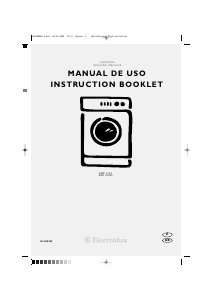 Manual de uso Electrolux EWF1145 Lavadora