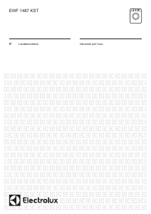 Manuale Electrolux EWF1487KST Lavatrice