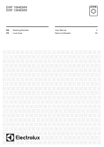 Mode d’emploi Electrolux EWF1064EMW Lave-linge