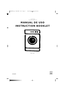 Manual de uso Electrolux EWF1289 Lavadora