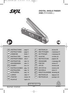 Brugsanvisning Skil 0580 AA Vaterpas