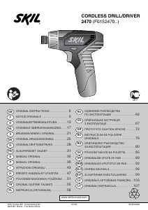 Manual Skil 2470 AA Maşină de găurit-înşurubat