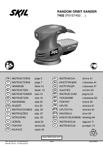 Manual Skil 7402 MA Random Orbital Sander