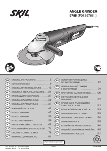 Manuale Skil 9785 AA Smerigliatrice angolare