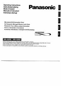 Handleiding Panasonic NN-A890WBSPG Magnetron