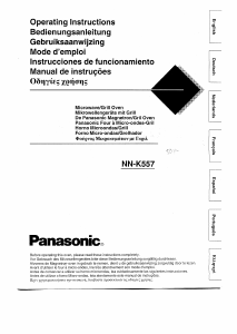 Handleiding Panasonic NN-K557 Magnetron