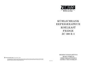 Manual Zanussi-Electrolux ZC300R3 Refrigerator