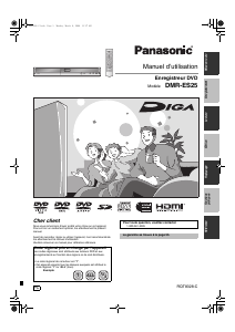 Mode d’emploi Panasonic DMR-ES25 Lecteur DVD